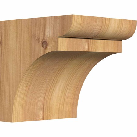 Ekena Millwork Yorktown Smooth Corbel, Western Red Cedar, 5 1/2"W x 6"D x 6"H COR06X06X06YOR00SWR